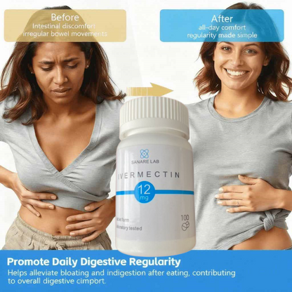 lVERmectin 12mg 100 tablets