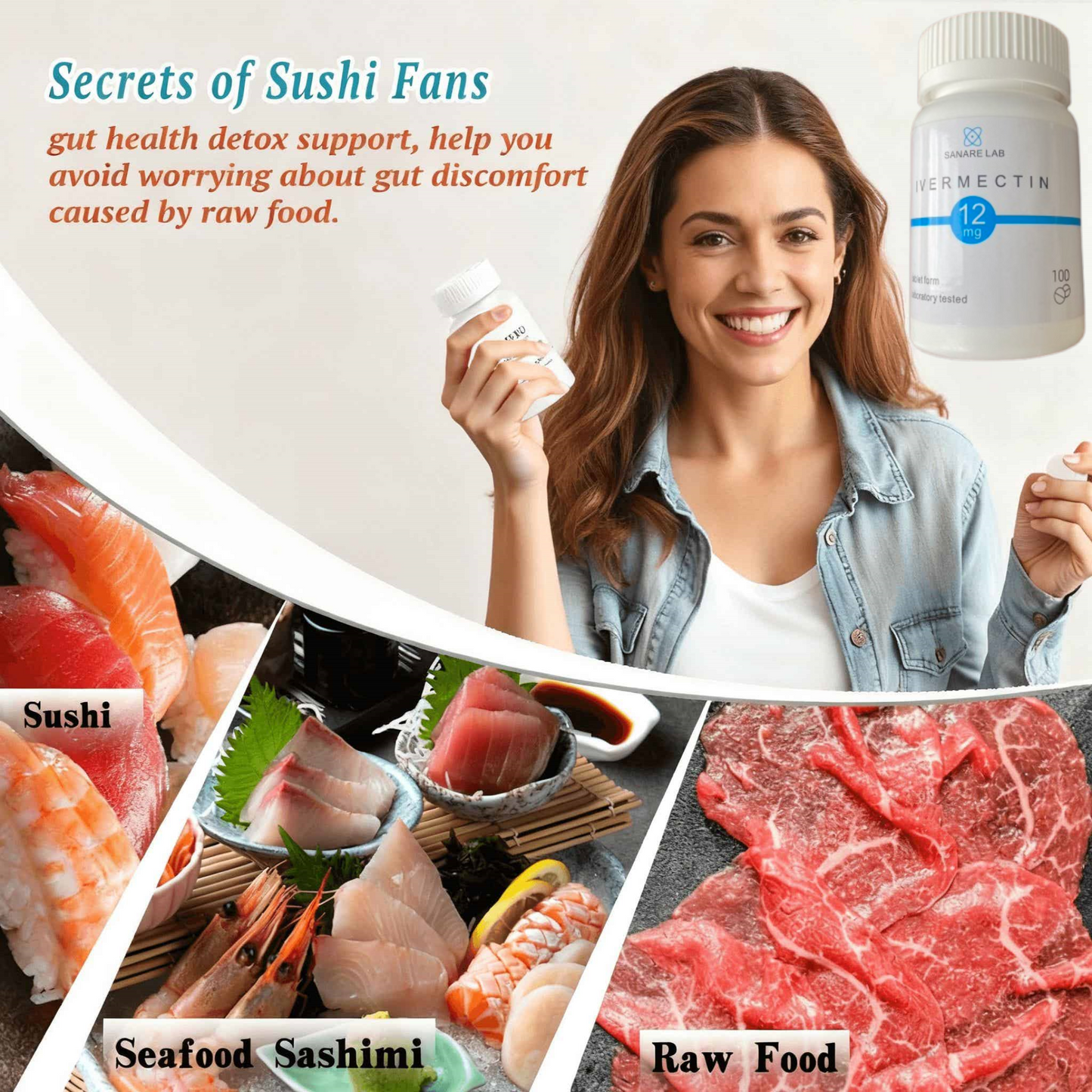 lVERmectin 12mg 100 tablets