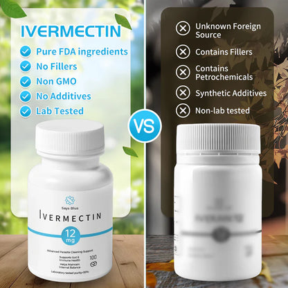 lVERmectin 12mg 100 tablets